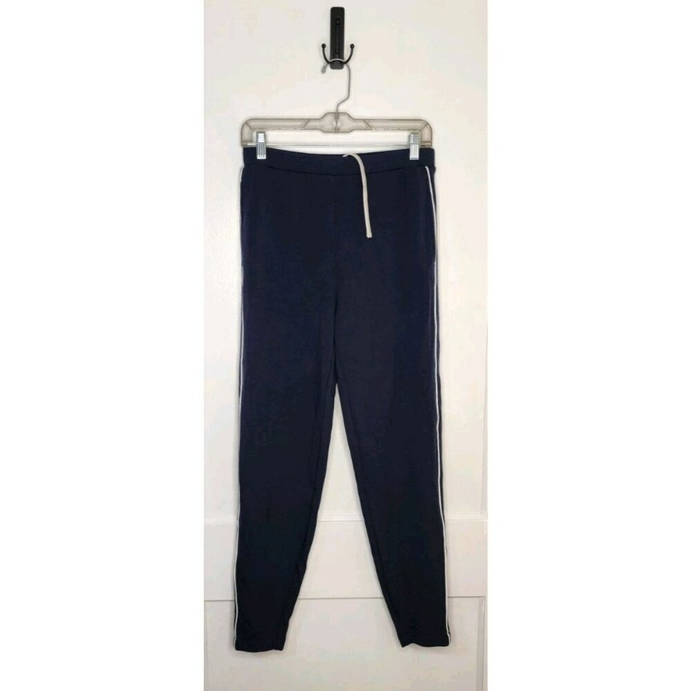 Varley The Slim Piped Pant Navy DoubleSoft Size Small NWT